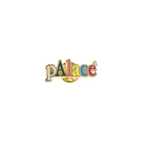 Palace START UP PIN BADGE MULTI - Colorway