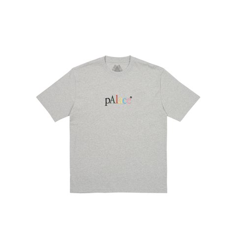 Palace START UP T-SHIRT GREY MARL - Colorway