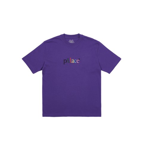 Palace START UP T-SHIRT REGAL PURPLE - Colorway