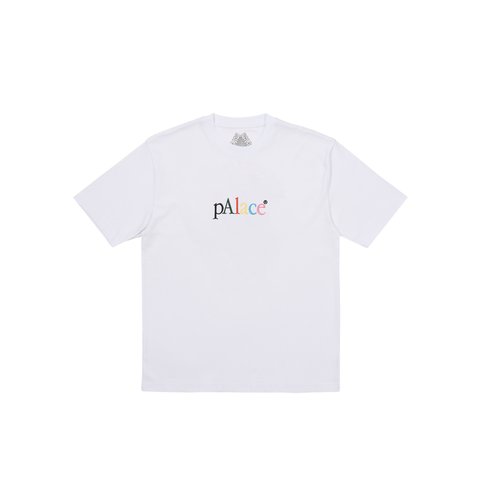 Palace START UP T-SHIRT WHITE - Colorway
