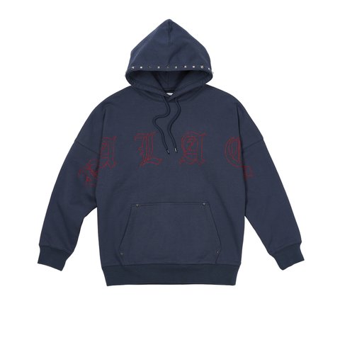 Palace STUD HOOD NAVY - Colorway