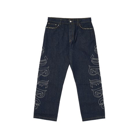 Palace STUD JEAN INDIGO - Colorway