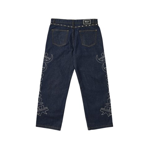 Palace STUD JEAN INDIGO - Colorway