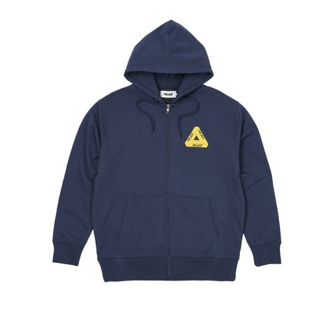 Palace TRI-PUFF PRINT ZIP HOOD NAVY - Colorway