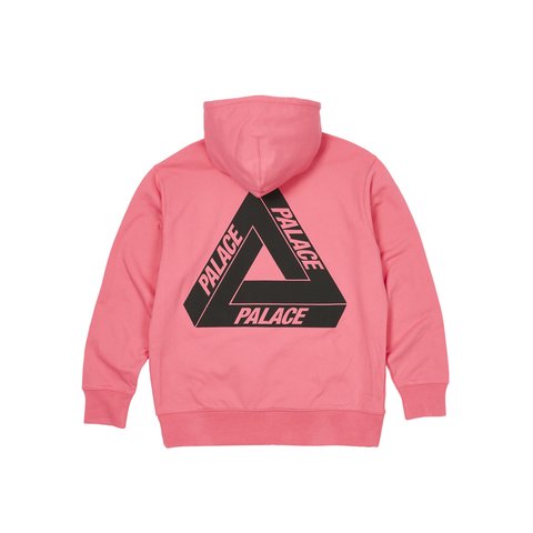 Palace TRI-PUFF PRINT ZIP HOOD PINK - Colorway