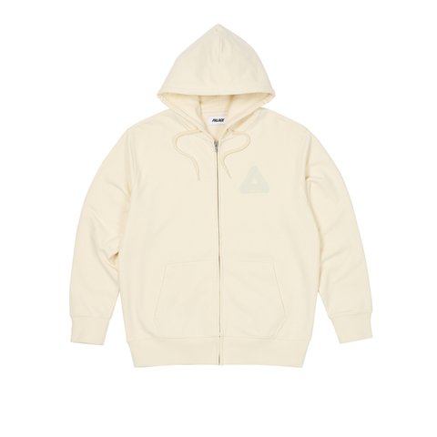 Palace TRI-PUFF PRINT ZIP HOOD SOFT WHITE - Colorway