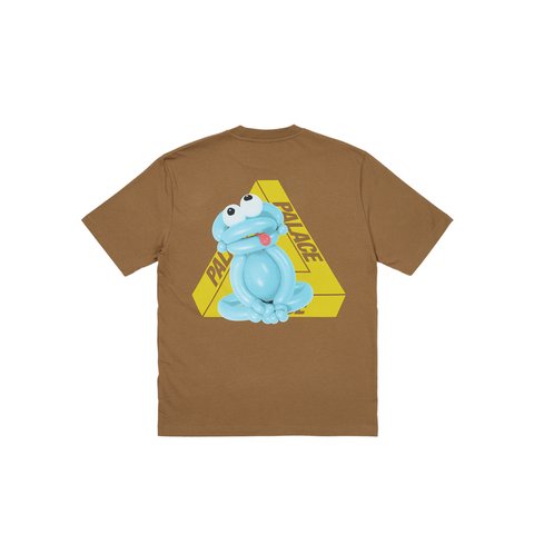 Palace TRI-TWISTER T-SHIRT MOCHA - Colorway