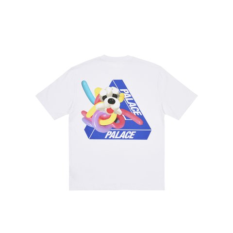 Palace TRI-TWISTER T-SHIRT WHITE - Colorway