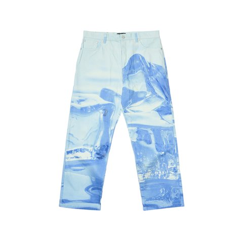 Palace ULTIMATE CHILL BAGGIER JEAN CRYSTALISED BLUE - Colorway
