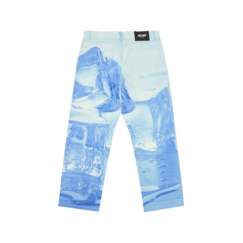 Palace ULTIMATE CHILL BAGGIER JEAN CRYSTALISED BLUE - Colorway