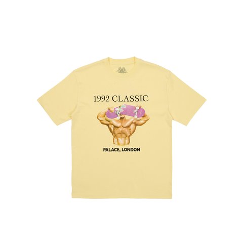Palace WEDGE T-SHIRT MELLOW YELLOW - Colorway