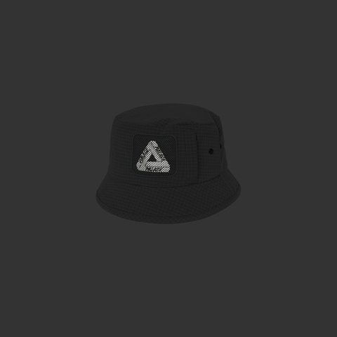Palace Y-RIPSTOP SHELL BUCKET STEEL GREY - Colorway