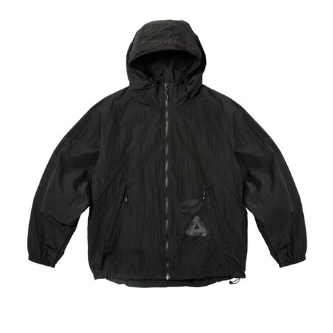 Palace Y-RIPSTOP SHELL JACKET BLACK - Colorway