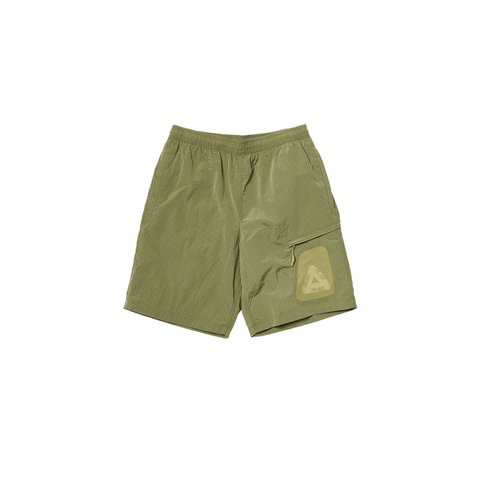 Palace Y-RIPSTOP SHELL SHORT LIME - Colorway