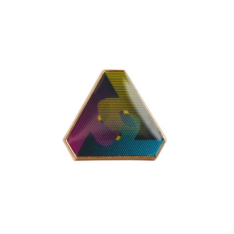 3P FADE PIN BADGE MULTI