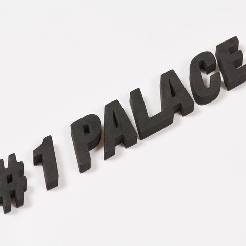 PALACE ALPHABET FRIDGE MAGNETS BLACK