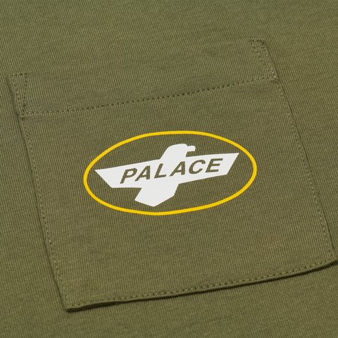 Palace POSTAL T-SHIRT THE DEEP GREEN - Colorway