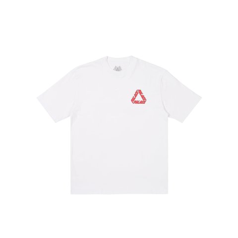 Palace P-3 OUTLINE T-SHIRT WHITE - Colorway
