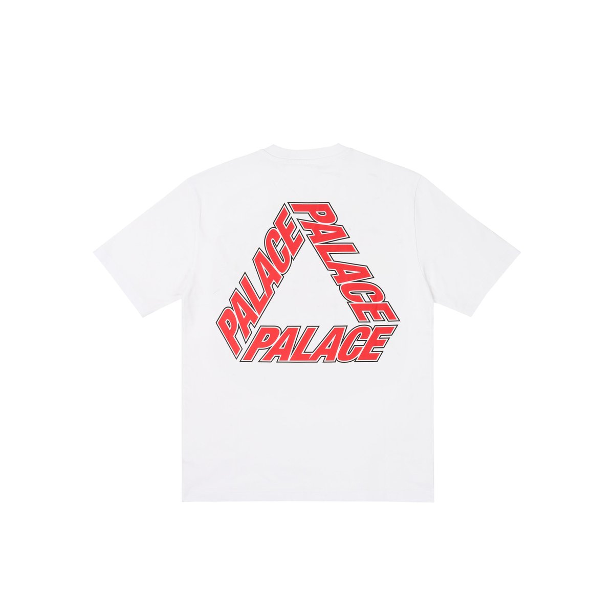 Palace P-3 OUTLINE T-SHIRT WHITE (Summer 2024) - $48.00