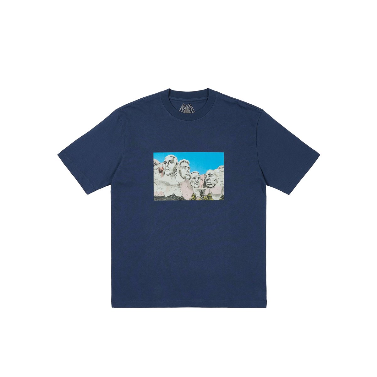 CHIZ FACE T-SHIRT NAVY