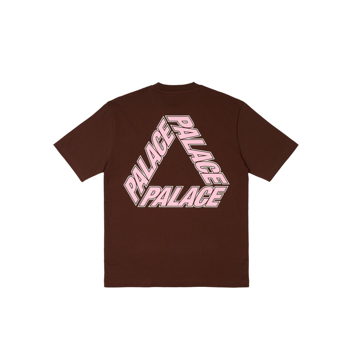 P-3 OUTLINE T-SHIRT NICE BROWN