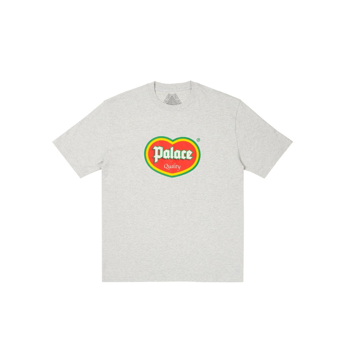 Palace PALACE QUALITY T-SHIRT GREY MARL (Summer 2024) - €48.00