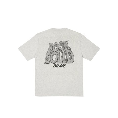 Palace CHIZ FACE T-SHIRT GREY MARL - Colorway