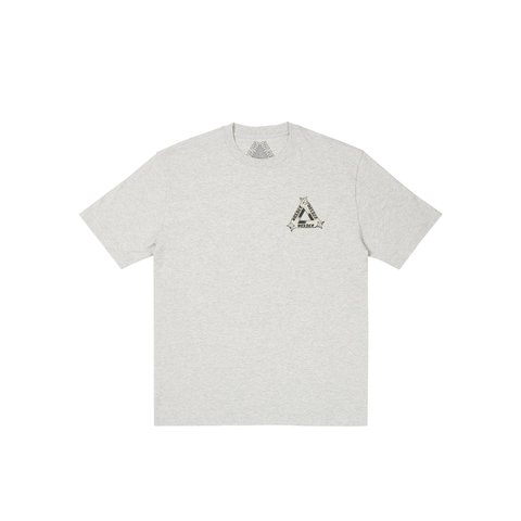 Palace TRI-OG T-SHIRT GREY MARL - Colorway