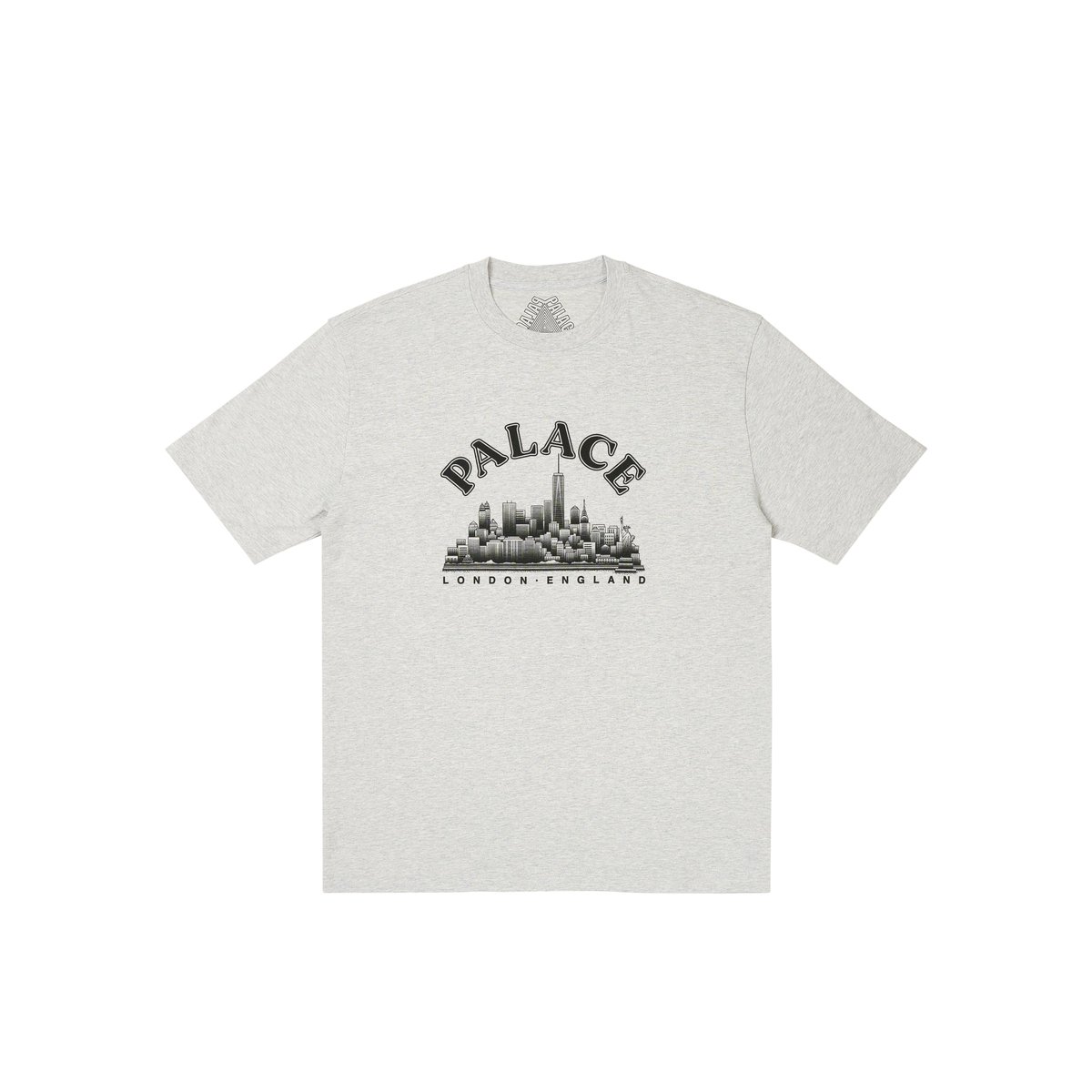 Palace SKYLINE T-SHIRT GREY MARL (Summer 2024) - €48.00