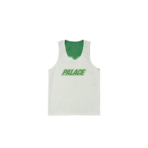 Palace MESH REVERSO BORDER VEST GREEN - Colorway