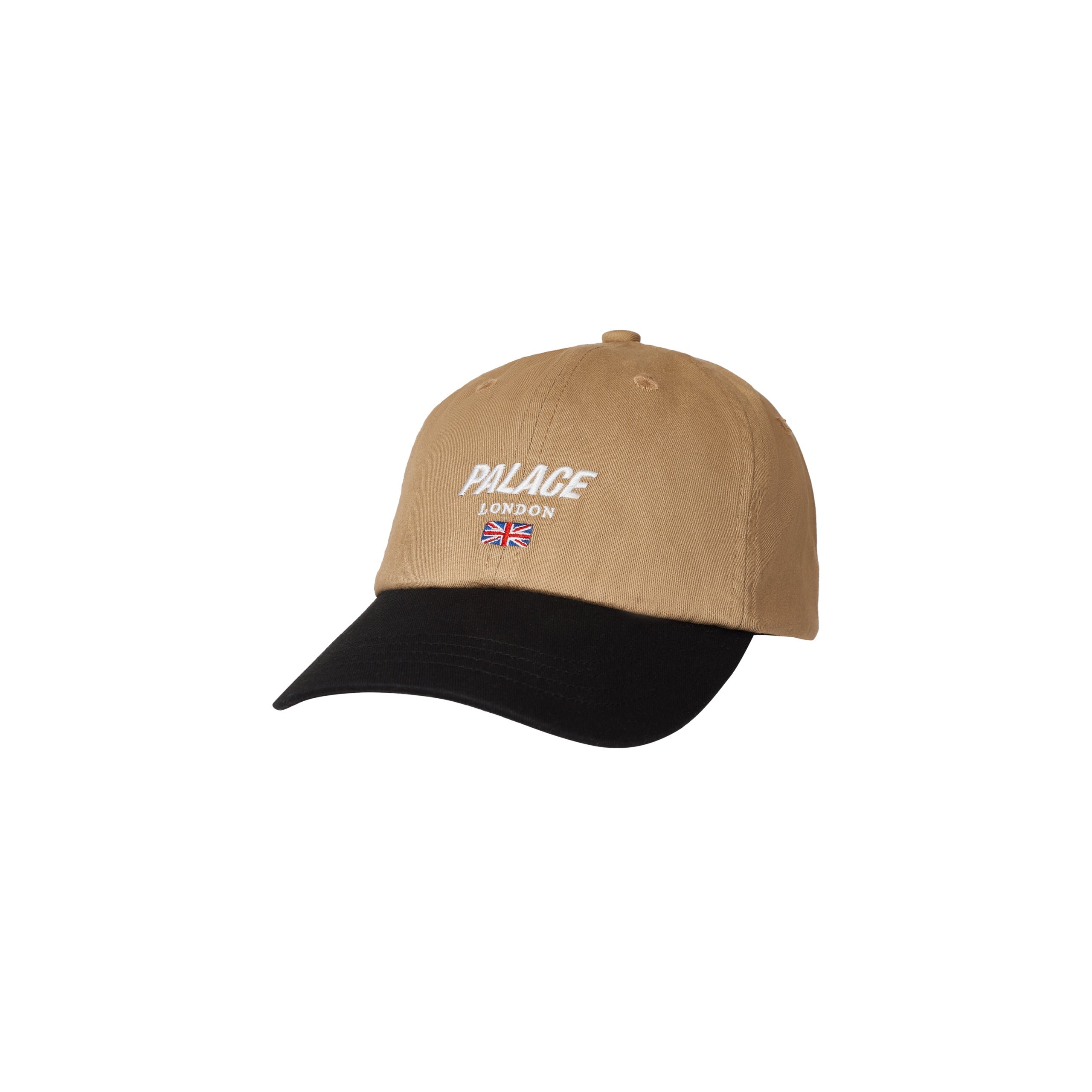 PALACE LONDON 6-PANEL TAN / BLACK