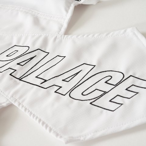 Palace RUN IT BANDANA WHITE - Colorway