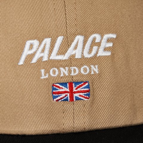 Palace PALACE LONDON 6-PANEL TAN / BLACK - Colorway
