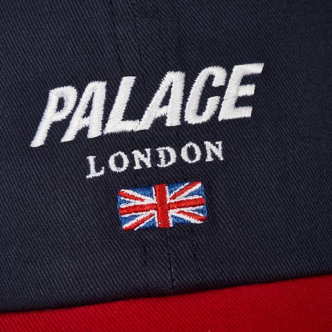 Palace PALACE LONDON 6-PANEL NAVY / RED - Colorway