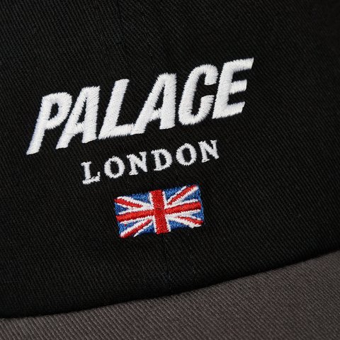 Palace PALACE LONDON 6-PANEL BLACK / GREY - Colorway