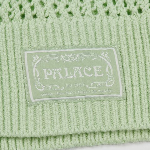 Palace RIB KNIT NATURAL GREEN - Colorway