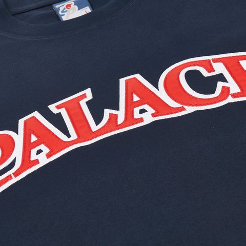 Palace ARC APPLIQUE T-SHIRT NAVY - Colorway