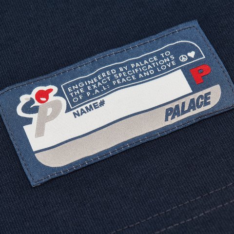 Palace ARC APPLIQUE T-SHIRT NAVY - Colorway