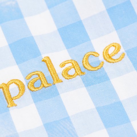Palace BLEACHED OUT SHIRT BLUE - Colorway