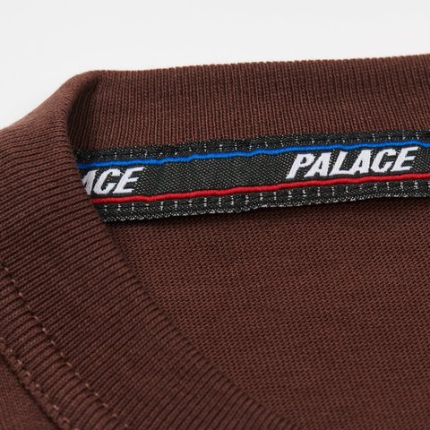 Palace BASICALLY A T-SHIRT BROWN - Colorway