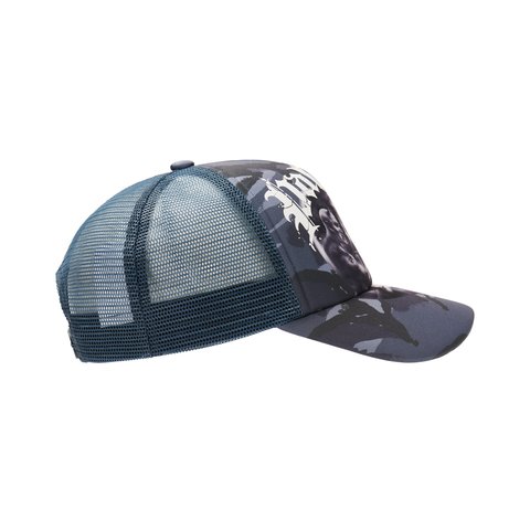 Palace SAVES TRUCKER BLUE CAMO - Colorway