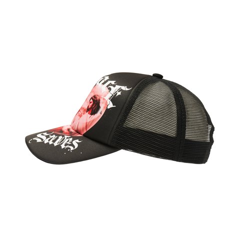 Palace SAVES TRUCKER BLACK - Colorway