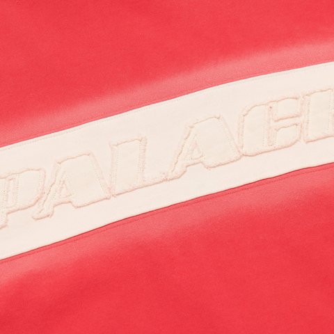 Palace WASHED MOTO JACKET TRUEST RED - Colorway