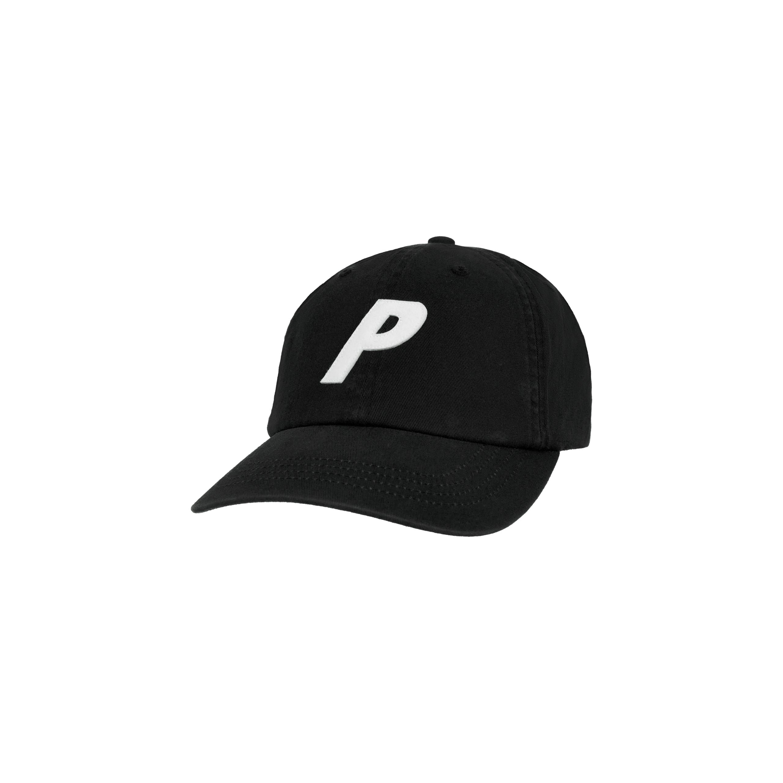 P 6-PANEL BLACK