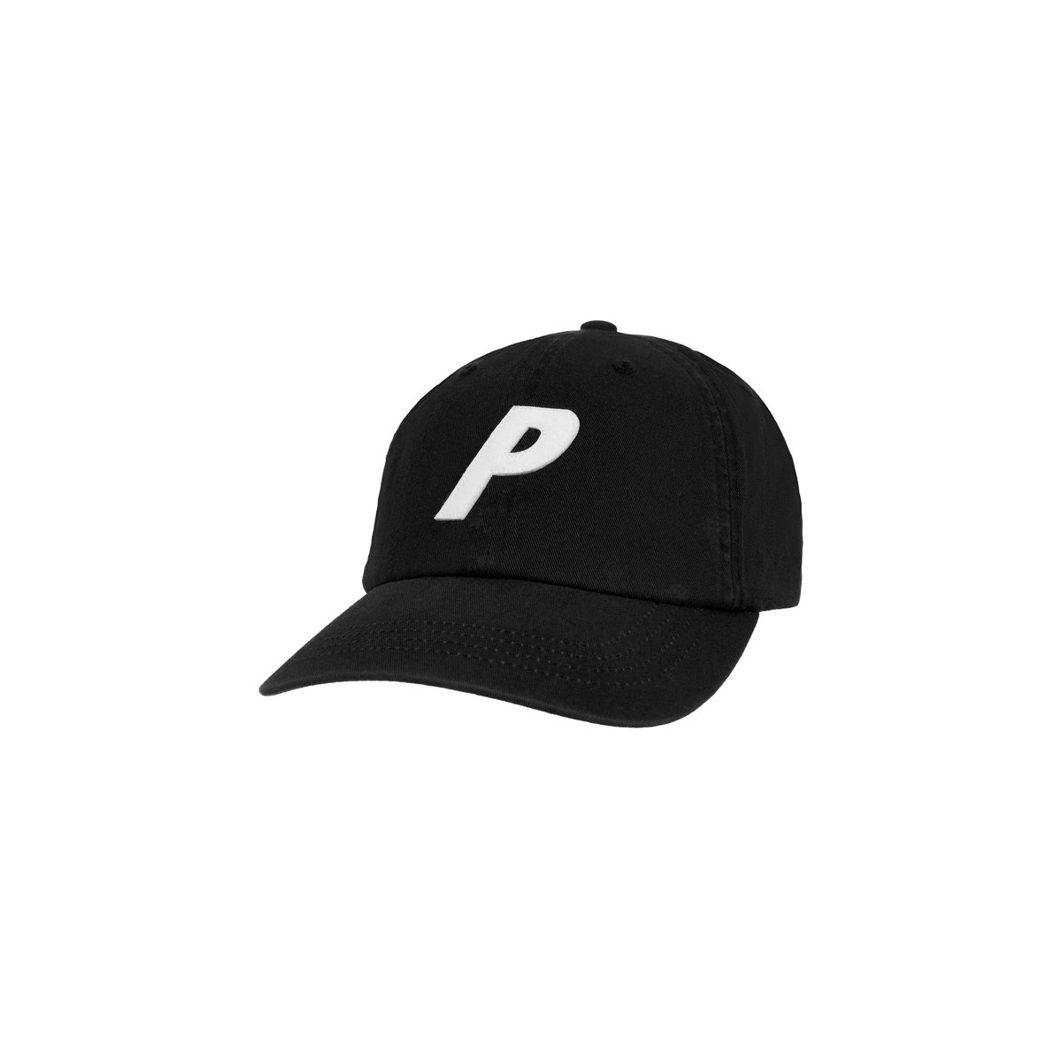 P 6-PANEL BLACK