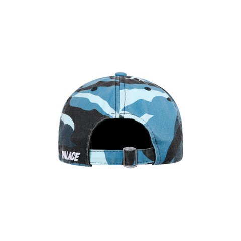 P 6-PANEL WASHED NAVY CAMO