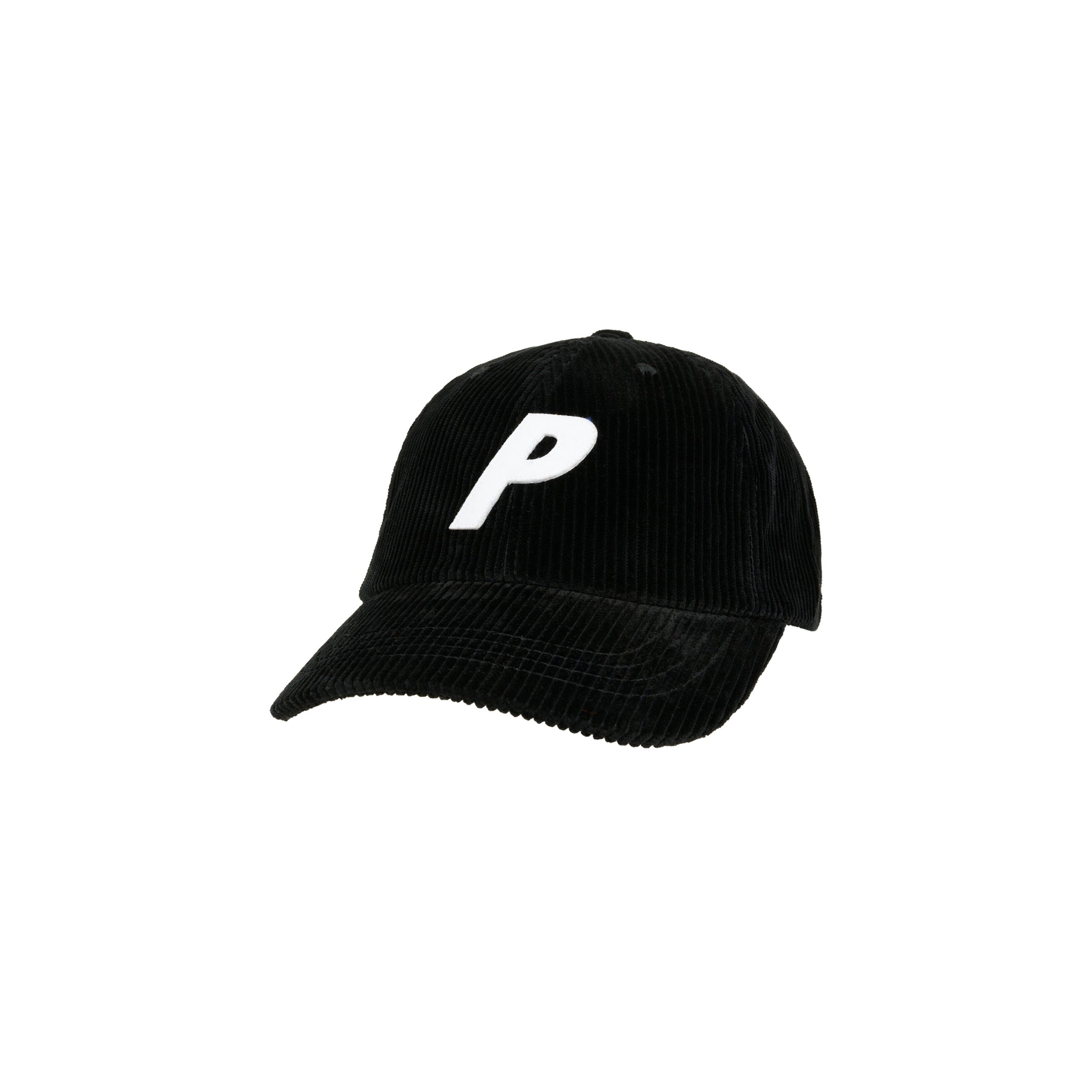 CORDUROY P 6-PANEL BLACK