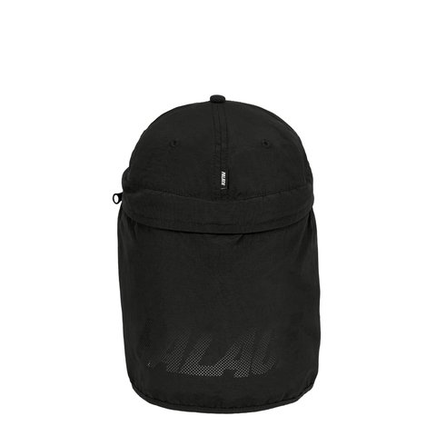 Palace FONT SHELL NECK SAVER 6-PANEL BLACK - Colorway