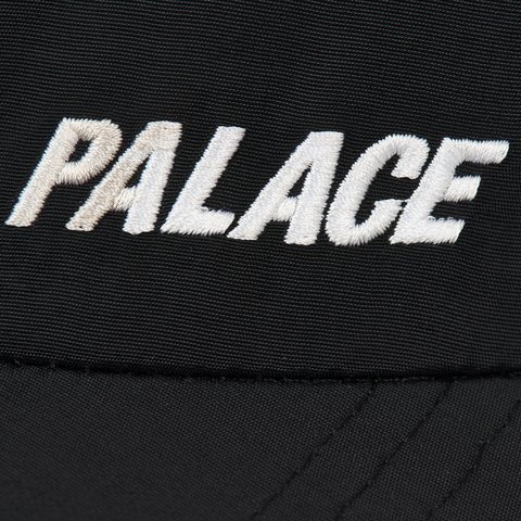 Palace FONT SHELL NECK SAVER 6-PANEL BLACK - Colorway
