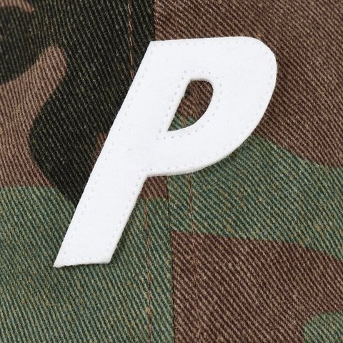 P 6-PANEL WASHED CAMO